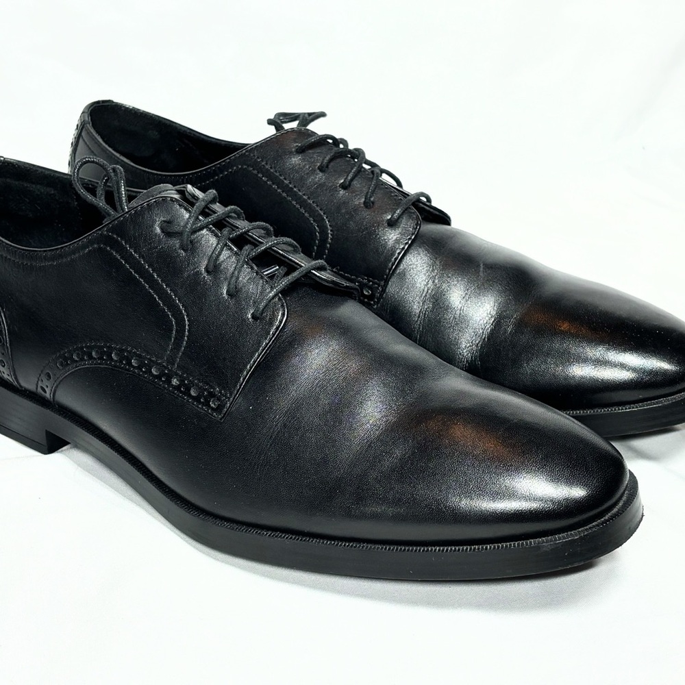 Cole Haan Grands Black Leather Oxfords New w/o tags Size11M C23782 FD16  H1020